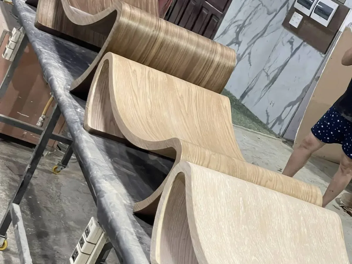 Veneer colour options for OEM pet furniture samples