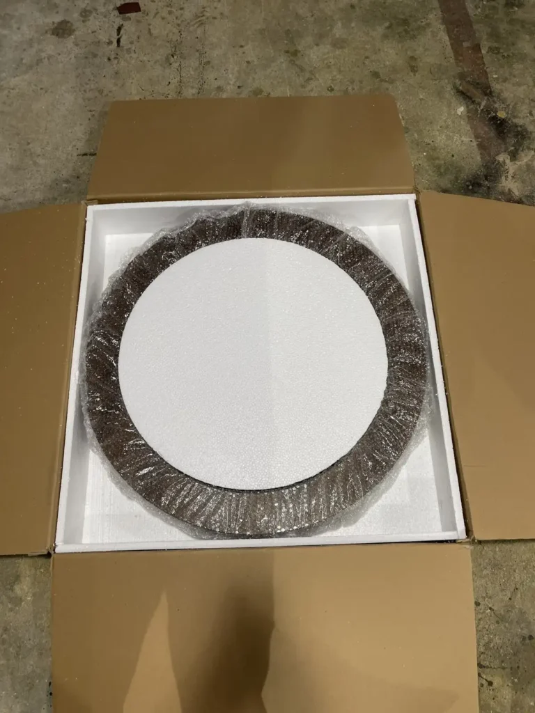 Foam-protected export carton