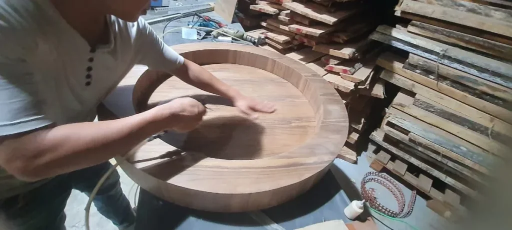 Surface inspection by hand