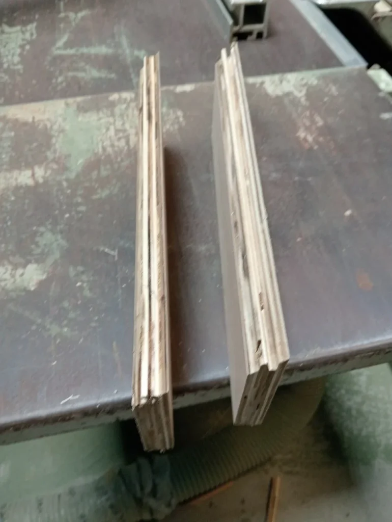 Laminated plywood edges