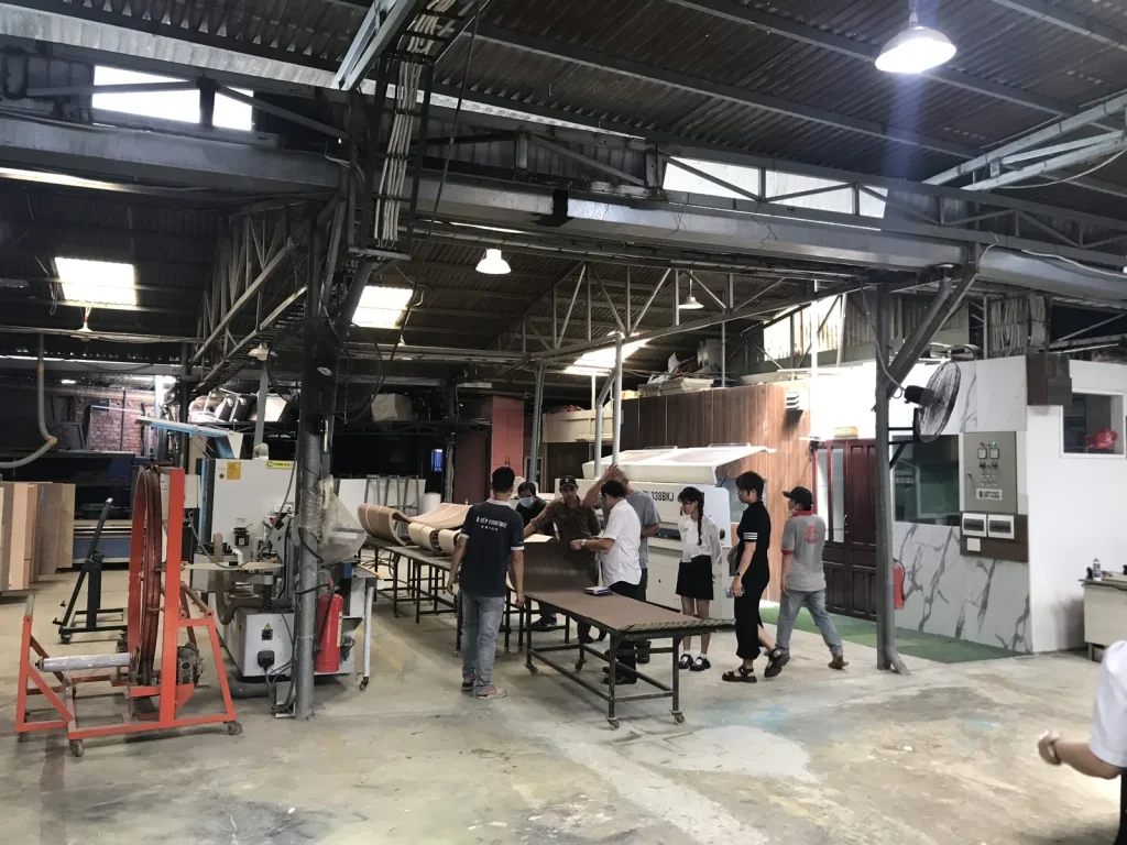 Xưởng sản xuất hàng xuất khẩu của Tâm Quang Minh tại Xuân Phú